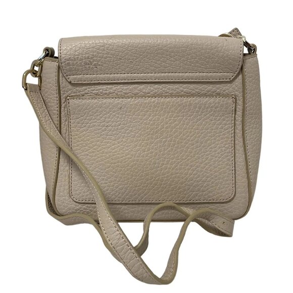 FURLA Joan - Pink Beige Khaki Brown Leather Shoulder Bag - Picture 3 of 9